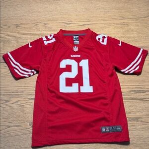 NFL San Francisco 49ers Jersey #21 Frank Gore - Size Youth Large